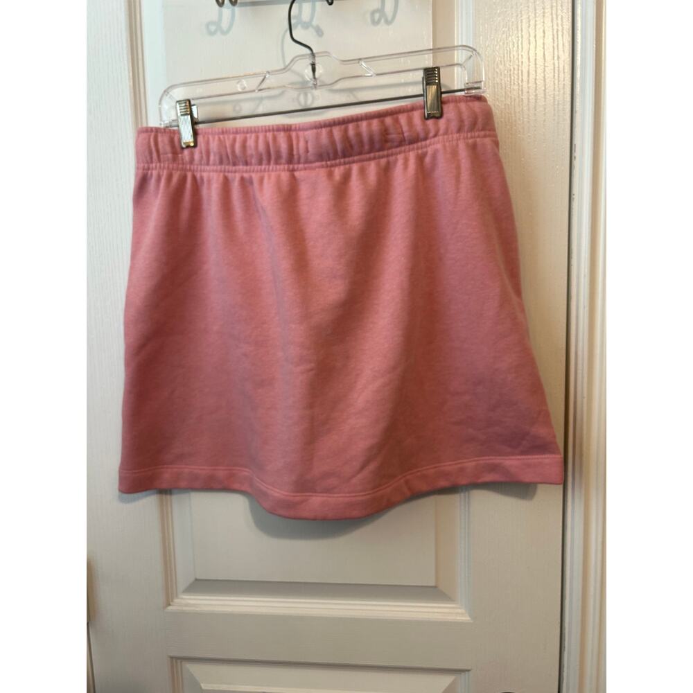 Nike Pink Sweatpant Material Skirt NWOT - Picture 3 of 6